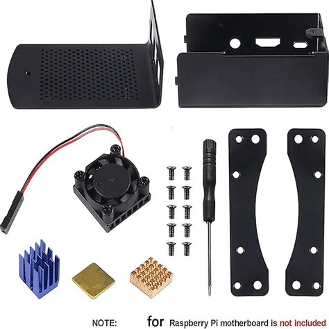ALAMSCN for Raspberry Pi 3 Metal Case for RPi 3 Aluminium India | Ubuy