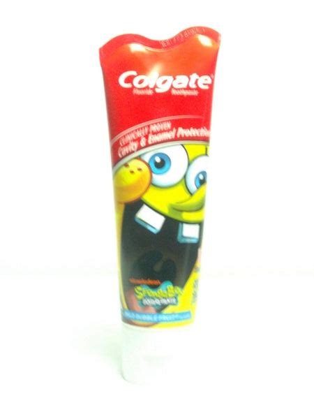 Image result for Colgate Spongebob Toothpaste