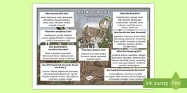 KS2 World War One Descriptive Word Mat (teacher made)