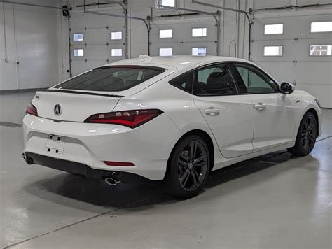 New 2024 Acura Integra w/A-Spec Package in Platinum White Pearl | Greensburg, PA | #A03859