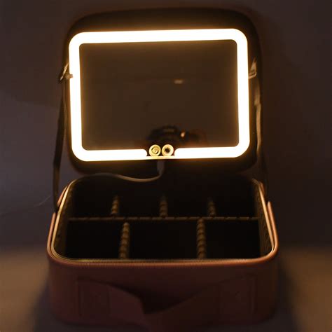Buy LED Makeup Organizer Box & Touch Sensor Mirror – gambitproduct.com