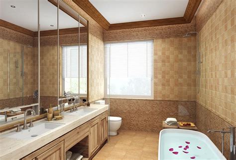 混搭风卫生间浴室柜装修效果图 – 设计本装修效果图