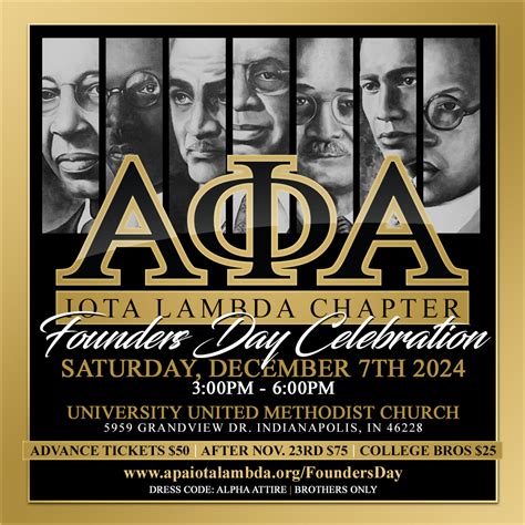 Founders Day Dinner 2024 – Alpha Phi Alpha