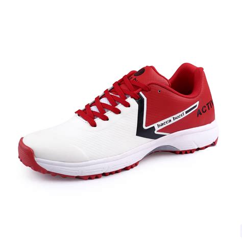 Bacca Bucci Centurion Glide | Spike-Enhanced Stability Cricket Shoes