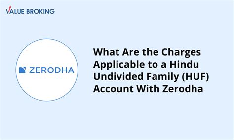What Are the Charges Applicable to a Hindu Undivided Family (HUF ...