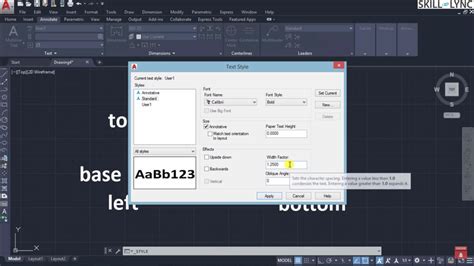 CAD Text Tutorial 的图像结果
