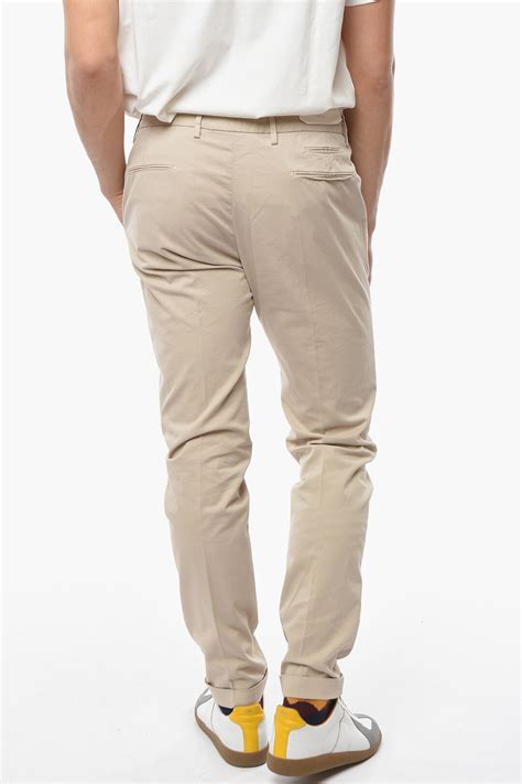 Briglia 1949 Slim Fit Double Pleat Pants men - Glamood Outlet