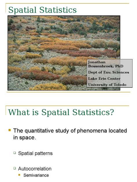 Image result for Spatial Statistics Applications