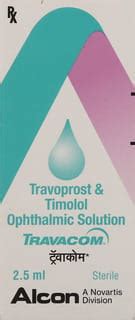 Travacom Bottle Of 2.5ml Eye Drops: Uses, Side Effects, Price & Dosage ...