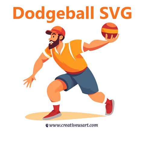 Dodgeball SVG – creativeusarts