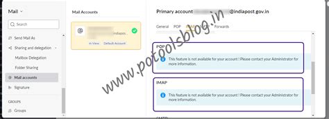 Configure NIC India Post eMail in Outlook/Thunderbird for Windows - IMAP