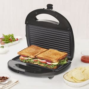 BOROSIL Neo Grill 2.0, 750 Watt, Bread Sandwich Maker, Makes 2 ...