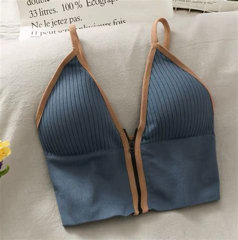 Rebecca Zipper Crop Top - GLAD AND GLAM