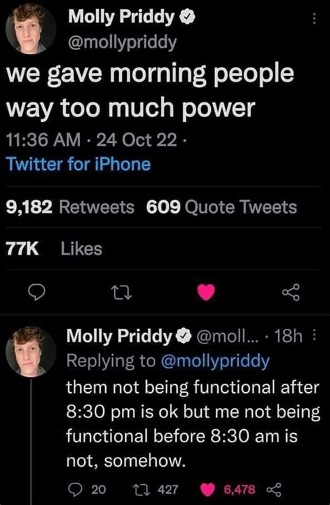 If I stay 1 hour late no one bats an eye, if I come late 5 minutes ...
