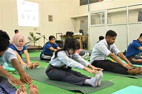 Special Yoga session organised for our students by the GCU Cultural ...