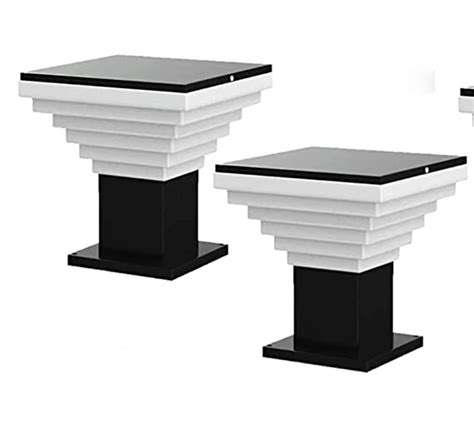 Light4Life Set of 2 Main Gate Pillar Lamps - Waterproof Outdoor Garden ...