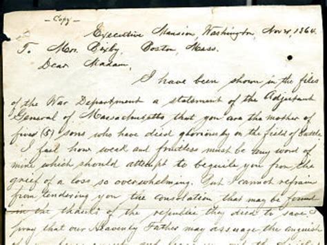 Copy of famed Lincoln letter turns up in Dallas – Deseret News