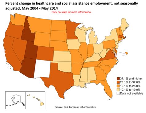 Massachusetts and R.I. had highest share of employment in healthcare ...