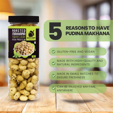 Pudina Makhana – nottynutsindia