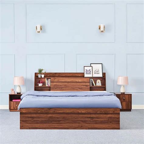 Wakefit Bed | Queen (78 X 60) Engineered Wood Bed with Storage, 1 Year ...