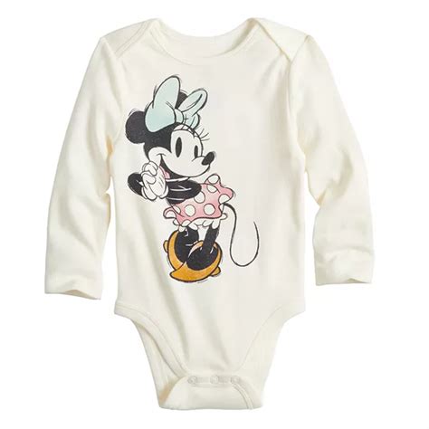 Disney's Minnie Mouse Baby Girl Bodysuit by Jumping Beans®