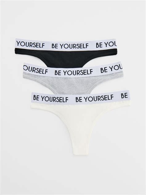 Tangas pack de 3 Color multicolor - HOUSE - 677EN-MLC