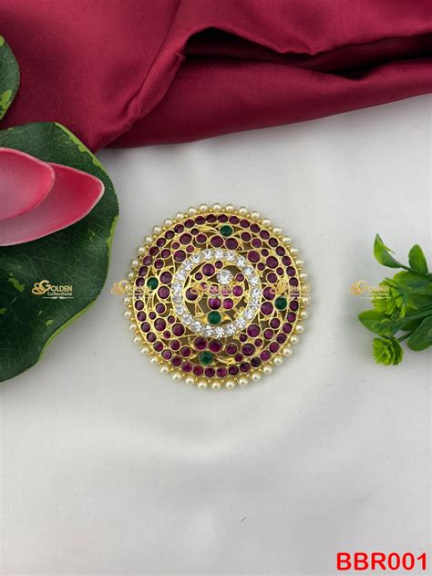 Bharatanatyam Kemp Rakodi for Arangetram & Brides Temple Hair Jewelry ...