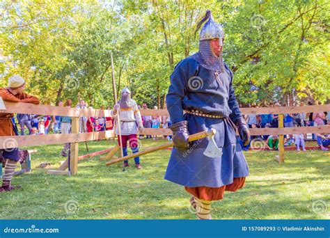 Spectacular Staged Battles of Slavic Warriors and Knights at the ...