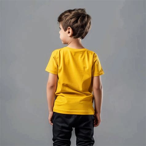 RoundNeck_Mustard Yellow_Kids_160basics – XBUILT Clothing