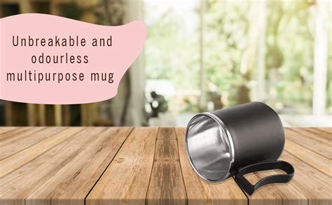 Dynore Stainless Steel Insulated 1 Pc Double Walled Plastic Covered Air ...