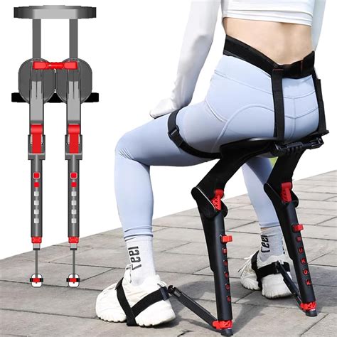 Amazon.com: GGWJDMBD Adjustable Chairless Wearable Invisible Chair ...