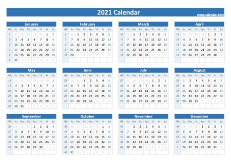 printable 2022 yearly calendar with week numbers 6 templates - 2022 ...