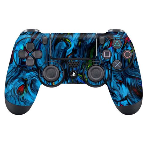 Skin Wrap Vinyl Sticker for DualShock 4 Wireless Controller- Abstract ...