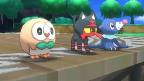 Sun And Moon Starters