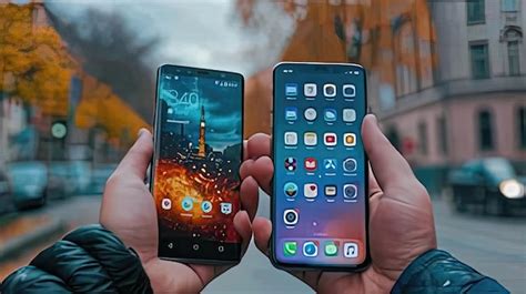 Image result for Cell Phone iOS and Android