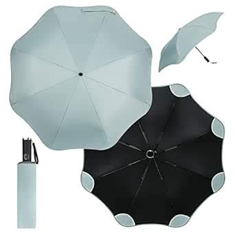 Rounded-Corner Folding Umbrella- Automatic Open & Close Button ...