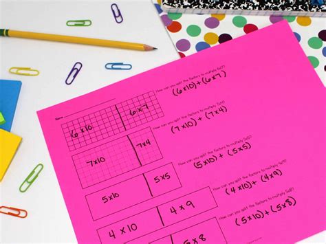 Image result for Multiplying Using Area Model
