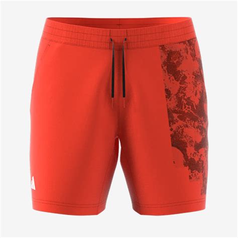 adidas Paris Ergo Short - Preloved Red - Mens Clothing | Pro:Direct Tennis