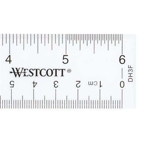 4 Inch Ruler Actual Size