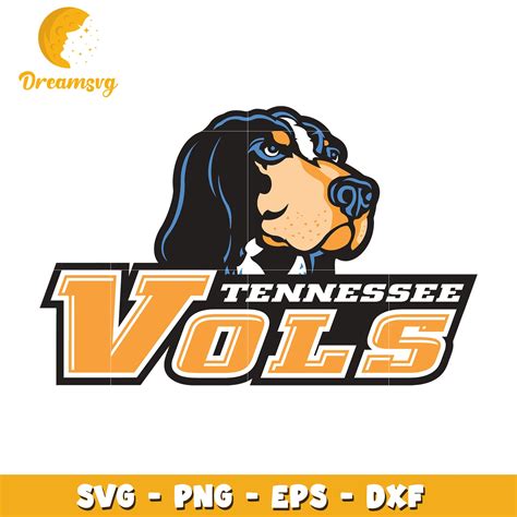 Tennessee Vols SVG Graphic Dog Mascot Design Digital Download ...