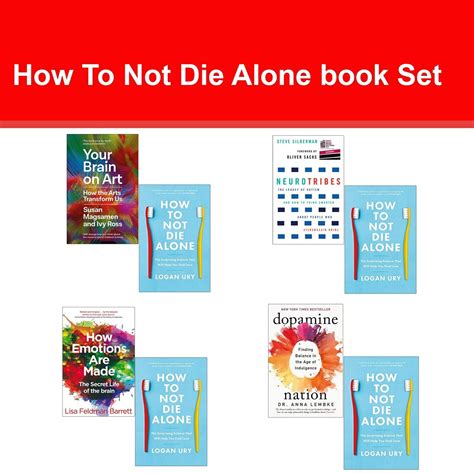How to Not Die Alone 2 Books Your Brain on Art, NeuroTribes, Dopamine Nation | eBay UK