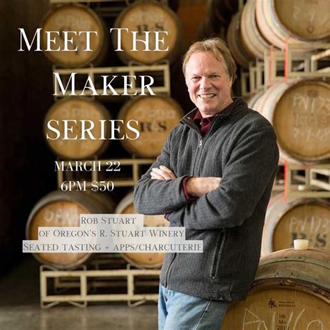 Meet the Winemaker Series with R. Suart Winery, Cerulean Wine Bar ...