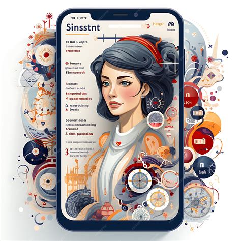 Premium AI Image | Mobile App Design of Education Language Learning App ...