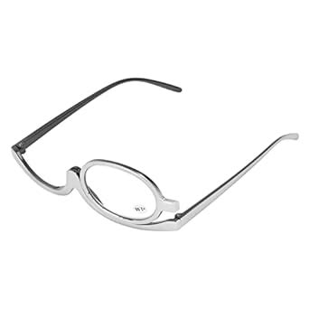 Makeup Reading Glasses, Magnifying Single Lens Rotating Eye Make Up ...