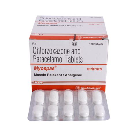 MYOSPAS 500+250MG TABLET Price, Uses, Side Effects, Composition ...