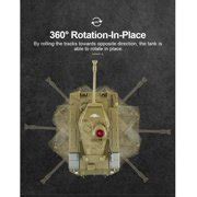 Buy RC Car Remote Control Car Military Tank Toy That Shoots with Lights ...