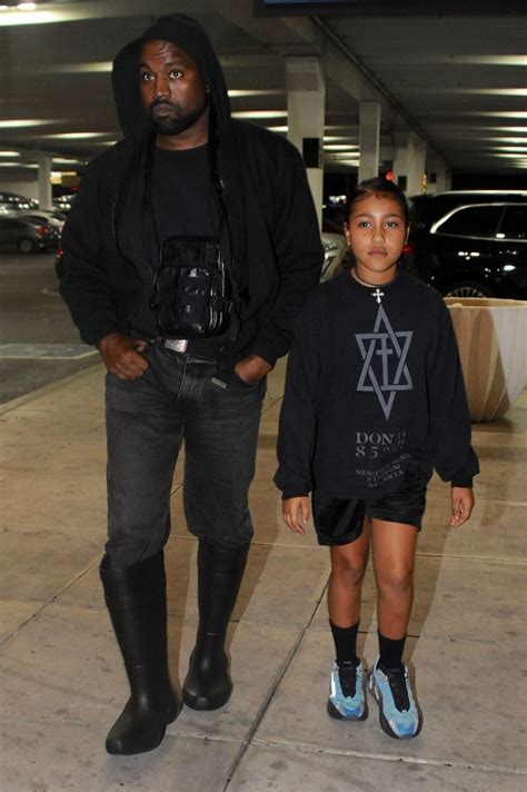 Kanye West and wife Bianca Censori take his daughter North to Disneyland