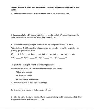 Basic Culinary Math 的图像结果