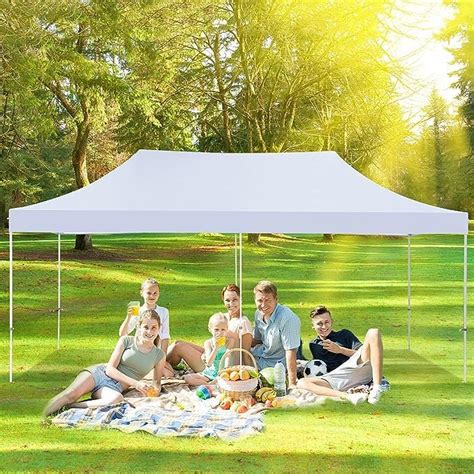 Rooftop Foldable Garden Canopy/Gazebo | 4 Side Open Canopy 10ft X 20ft ...