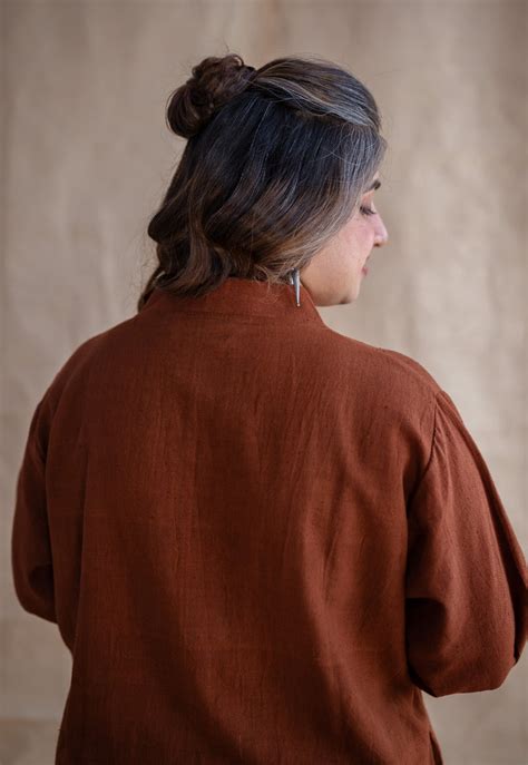 Indian Ethnic Women's TIECO DyeVerse - Brown Kala Cotton Co-Ords – THE ...